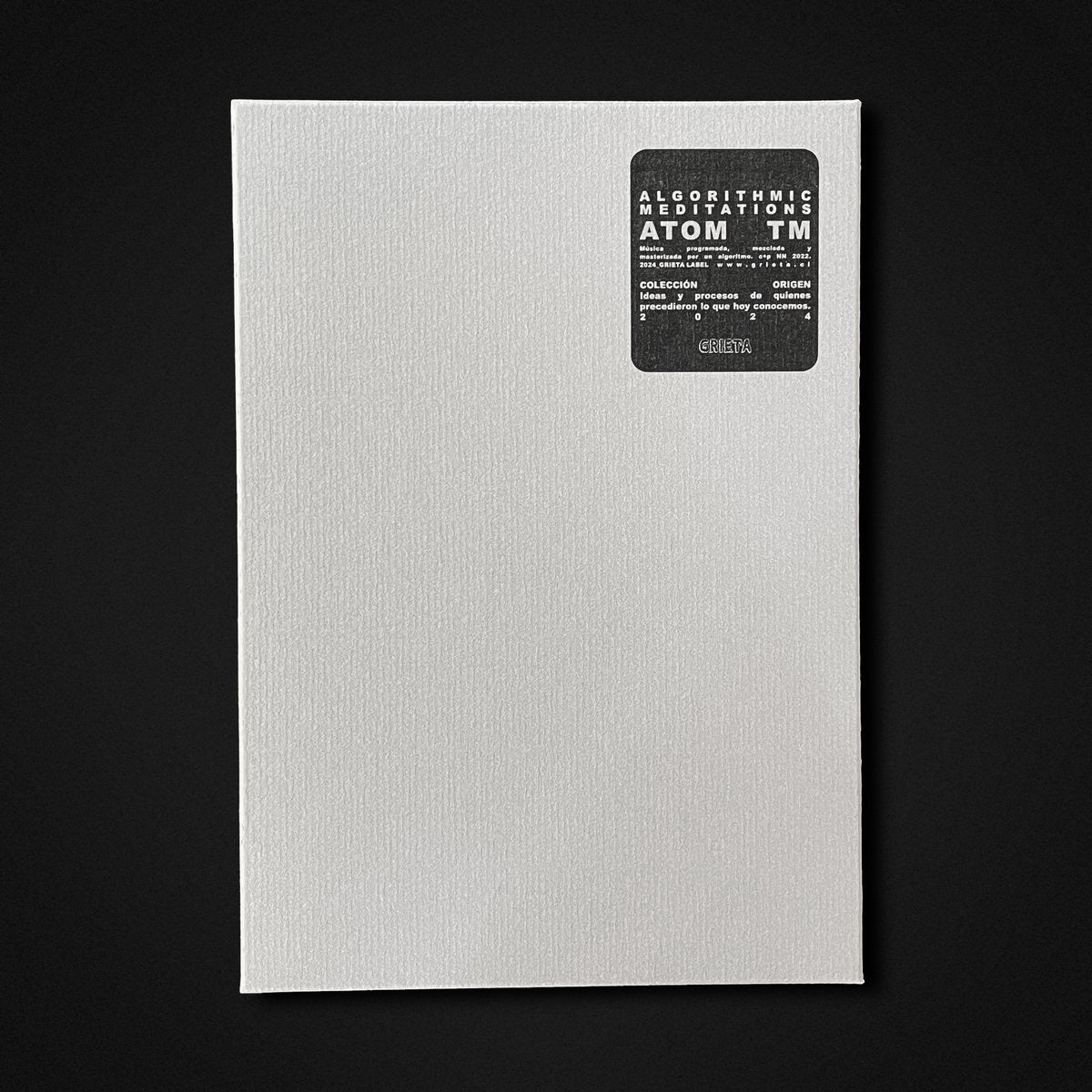 Algorithmic Meditations: Libro + CD / AtomTM